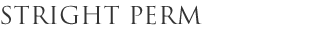 stright perm